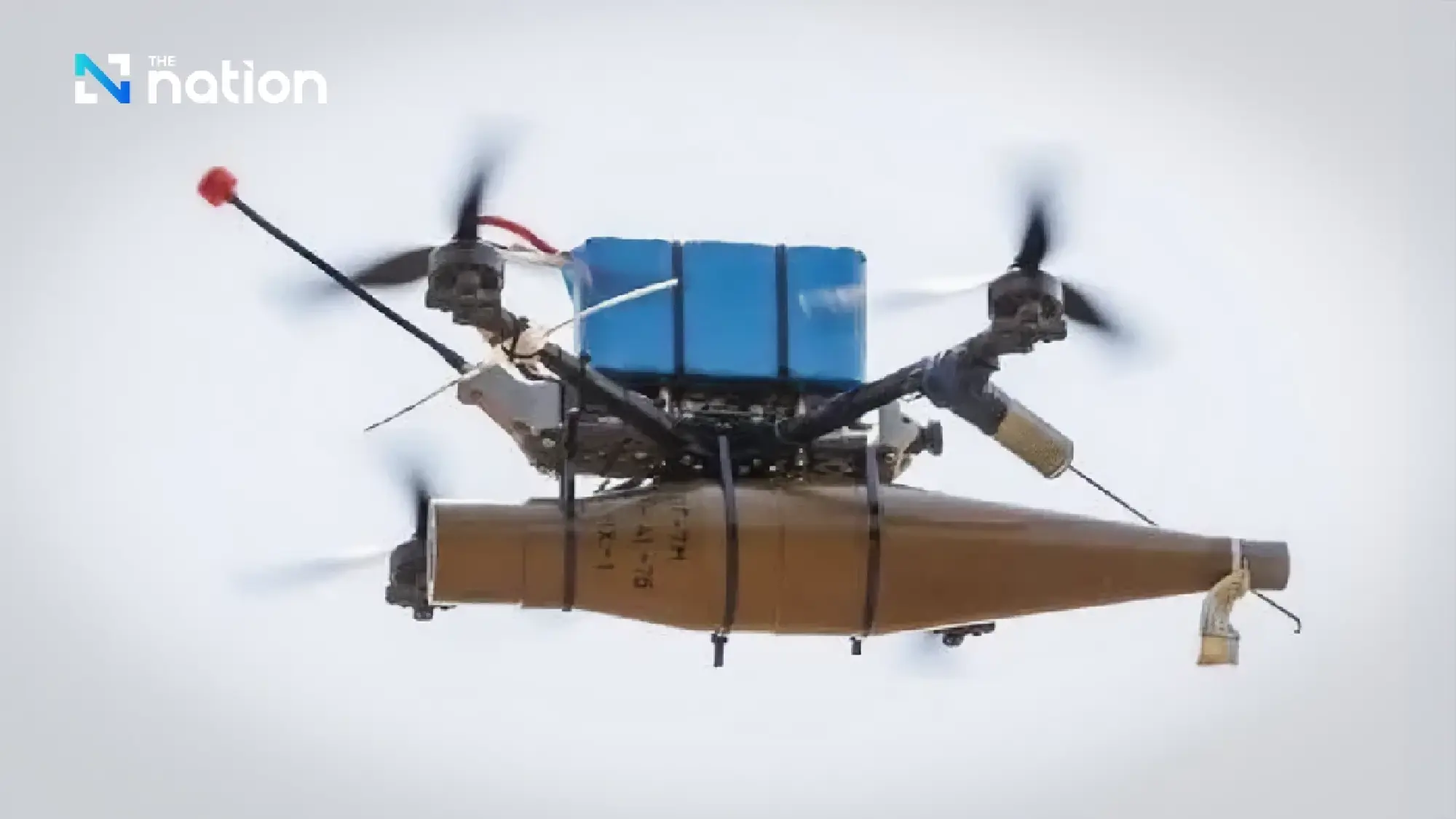 Militer Thailand Temukan Drone Kamikaze Kamboja Serupai Model Perang Ukraina